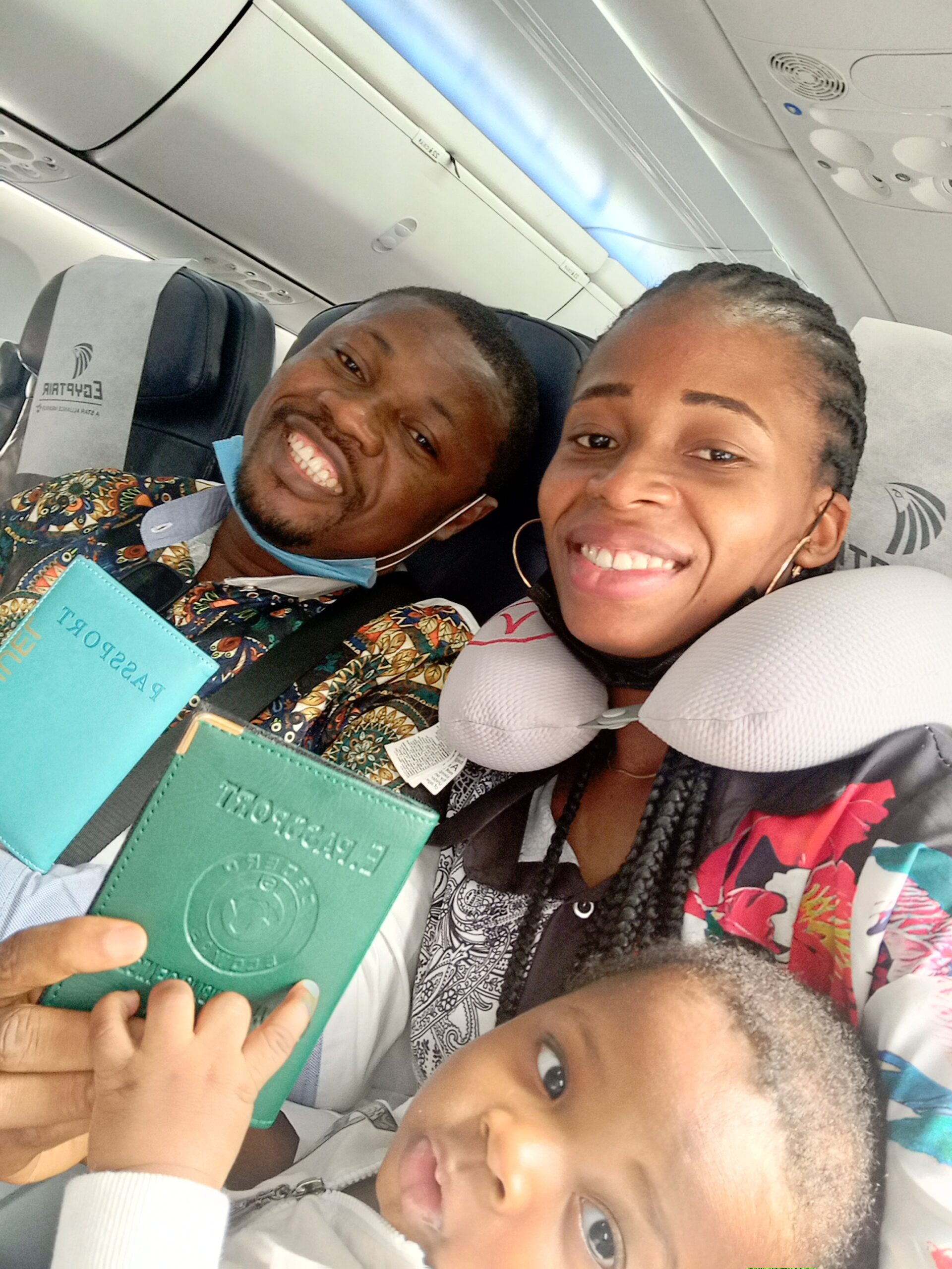 Emmye Travels clients on their way to Kenya