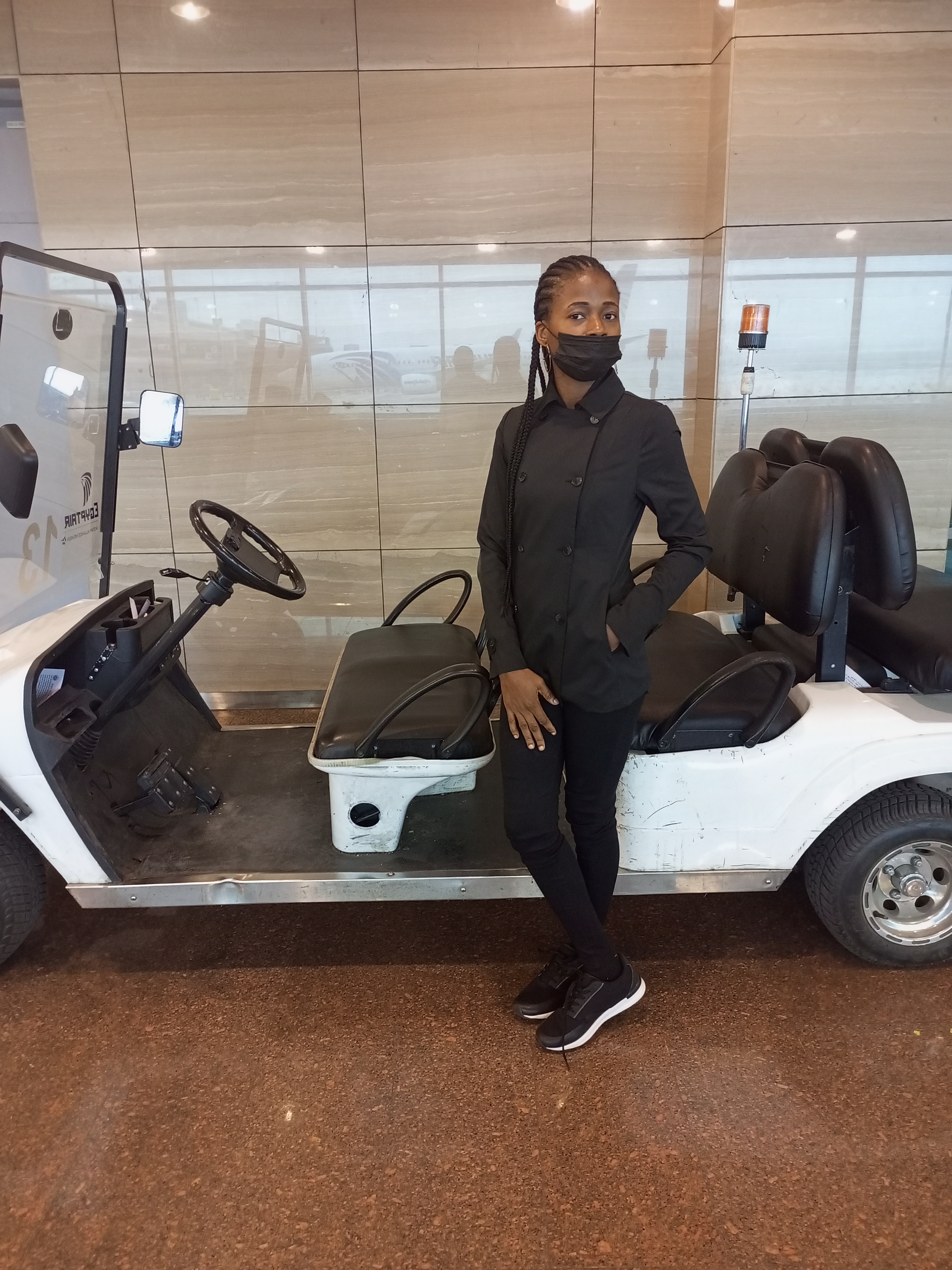 Professional travel service at the airport