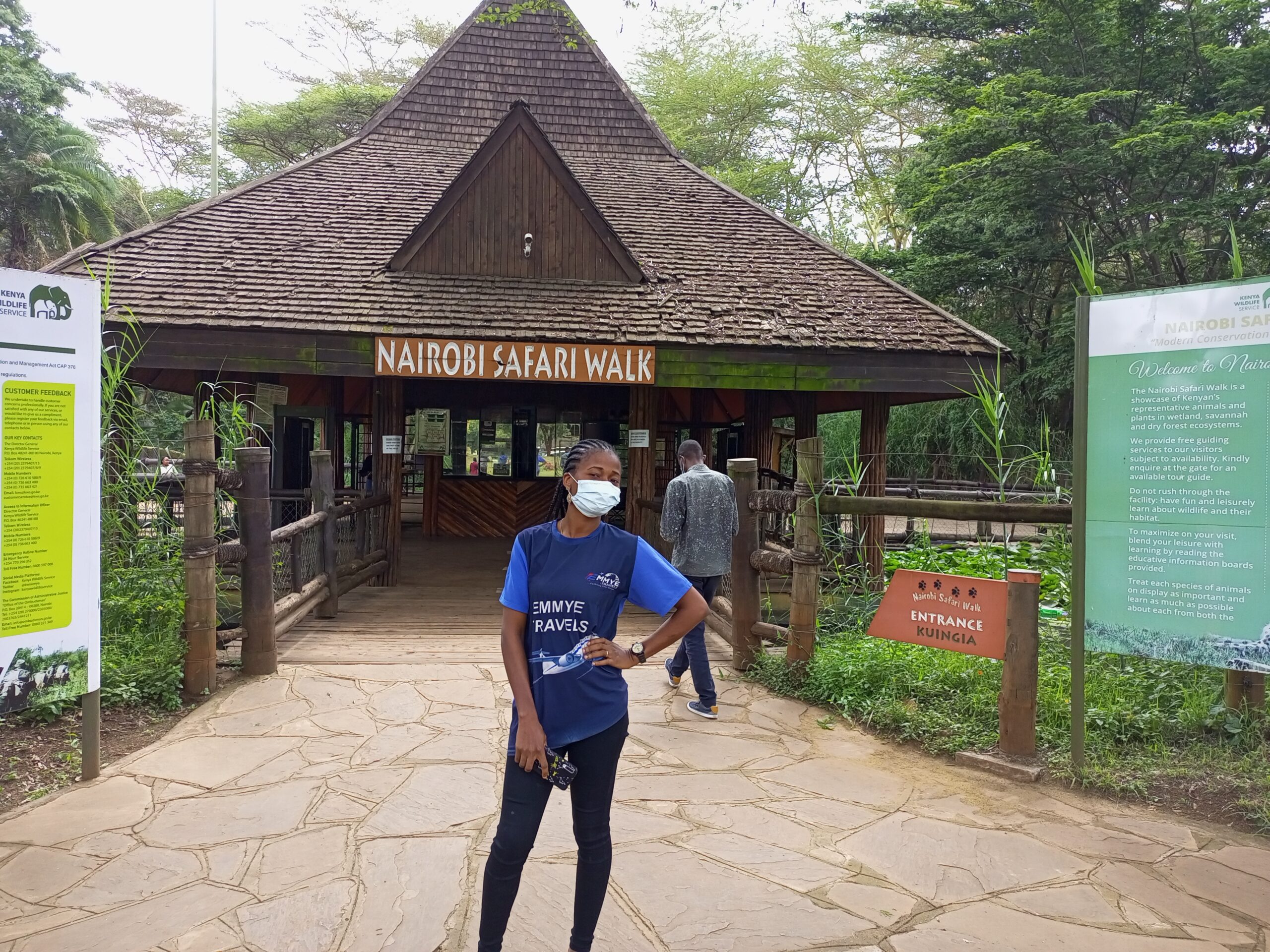 Nairobi Safari Walk entrance
